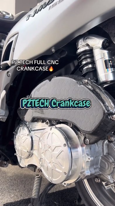 PZ TECH CNC Crankcase Cover #MasMuraSaShopee #FreeCoinsInShopeeVideo