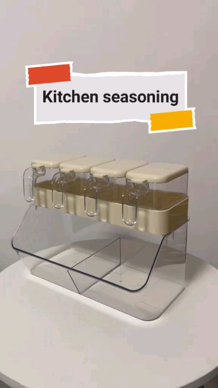 Wall Mounted Kitchen seasoning box #MasMuraSaShopee #wallmounted #Kitchen #seasoningbox