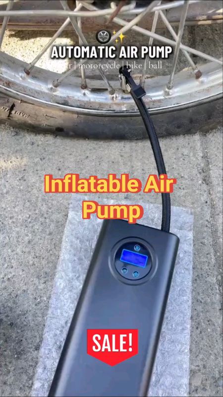 Portable Tire Inflator Car Tire Inflator Pump Air Compressor #highquality #MasMuraSaShopee #trending #viral #fyp #inflator #aircompressor #airpump