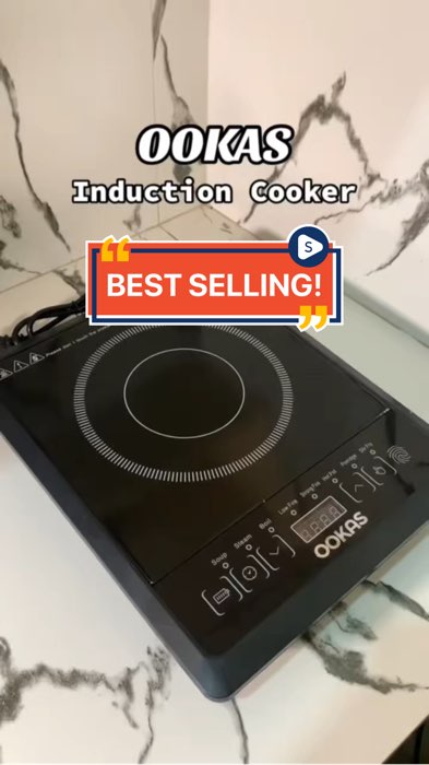 OOKAS Induction Cooker – Fast heating, energy-saving & easy to use! Perfect for boiling, frying & hotpot. 🍳 #OOKAS #InductionCooker #KitchenEssential