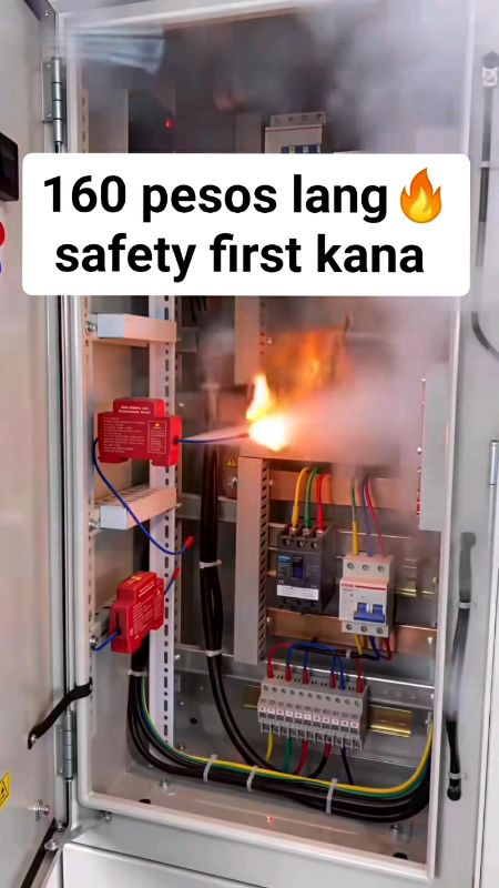 #fireextinguisher #fireaerosol #mcb #spd #mcbsafety #safety fire extinguisher breaker