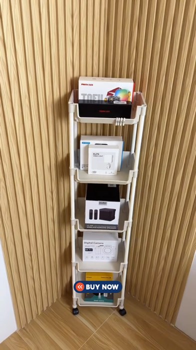 my corner just got a little more organized with this trolley cart 🛒 #organizer #organizerrack  #trolleycartorganizer #trolleycart #fyp