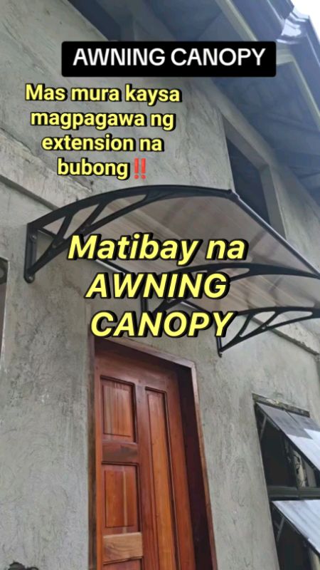 Heavy duty Awning Canopy #AwningCanopy #heavyduty #awningwithbracket #canopy #fyp #shopeefinds
