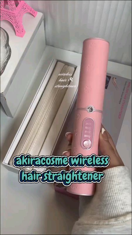 Akiracosme wireless hair straightener #akiracosme #wireless #hairstraightener #hair #straightener #bestdeal #musthave #masmurasashopee