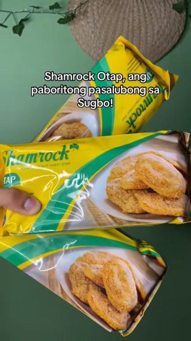 Wa'y makaapas sa kalami! Shamrock Otap - original nga tam-is nga pride sa Sugbo! #lamikaayo #cebupasalubong #shamrock #otap #shamrockotap #original