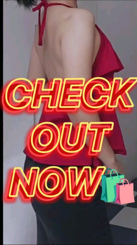 LUCIA LAYERED RUFFLES TRENDY COTTON HALTER TOP ✨💗 #layeredtop #ruffletop #haltertop #sexytop #FreeCoinsInShopeeVideo #trend #fyp #MasMuraSaShopee