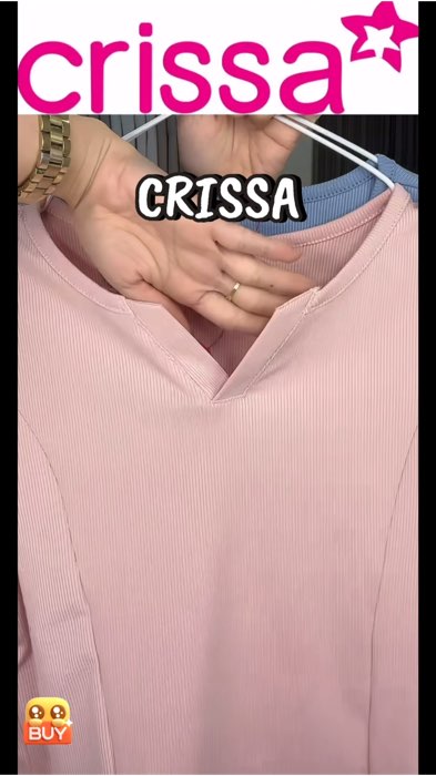 Crissa Short Sleeves Top #crissablouse #crissatop #crissa