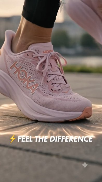 💖 Lightweight comfort for every run! 👟 #TrendsTahin #Hoka #Mach7 #RunningShoes #WomensRunning #BudolFinds #FitnessPH
