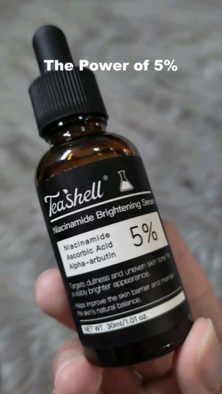 FDA APPROVED!! [Teashell] Niacinamide Brightening Serum | The power of 5% #teashell #teashellserum #teashellniacinamide #fdaApproved #brighteningserum