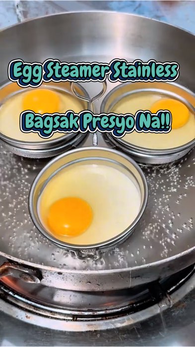 Egg Steamer Stainless #FreeCoinsInShopeeVideo #ShopeePHPaydaySale #MasMuraSaShopee #trending #viral