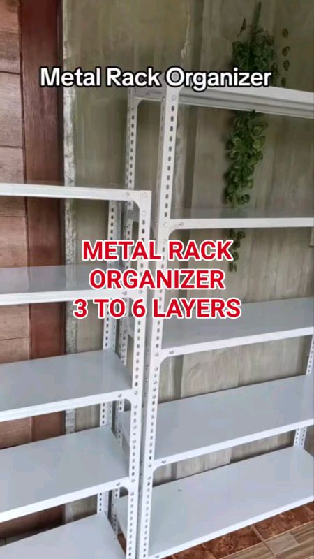 Metal shelves, steel Rack 3-6 Layers #RackShelves #ShopeePH #SteelRack #StorageRack #ShopeeFinds #Trending #Viral #Budol