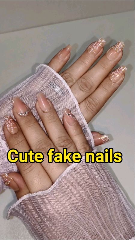 Cute pretty nail art #cutenails #nails  #fakenails #nailextension #prettynail