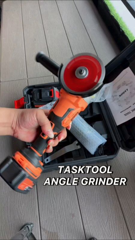 TASKTOOL Portable Angle Grinder #grinder #powertools #cordlessgrinder #tasktool #portableanglegrinder #MasMuraSaShopee#Shopeephpaydaysale#Viral #trend