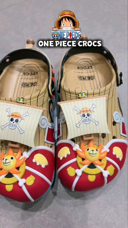 #crocs #onepiececrocs #onepiece #sandals