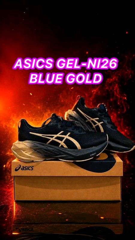 ASICS GEL-NI26 BLUE GOLD  #MasMuraSaShopee #shopeefinds #HugotSaShopee #ShopeePHPaydaySale #buynow #asics #shoes