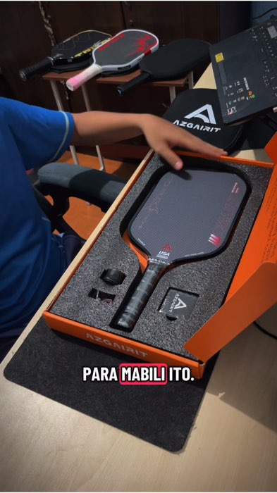 Azgairit Reactor BoomCore #azgairit #azgairitreactor #azgairitboomcore #pickleball #pickleballpaddle #viral