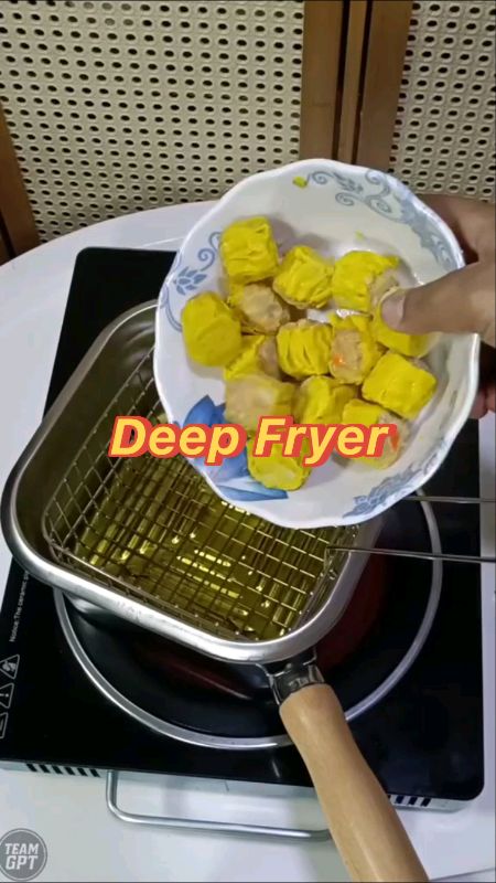 Supvibe 7 Pcs Set 304 Stainless Steel Deep Fryer #fyp #MasMuraSaShopee #viral #trending #deepfryer