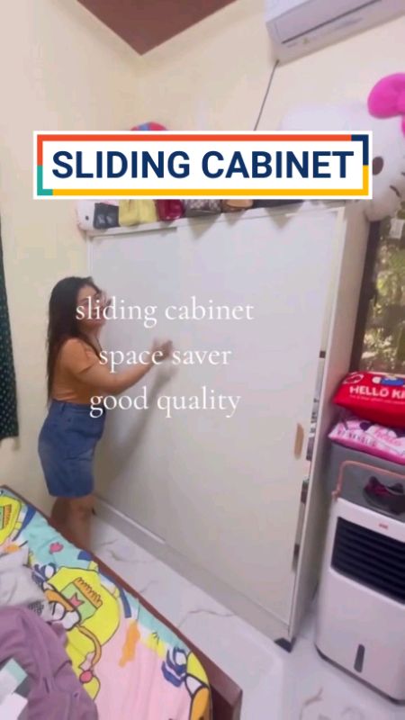 EXINHOME Sliding Door Wardrobe Cabinet #SlidingCabinet #cabinet
