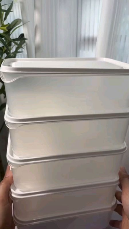 5pcs Refrigerator Food Container #foodstorage #container #foryou #trending #tupperware #MasMuraSaShopee #FREECOINSINSHOPEE