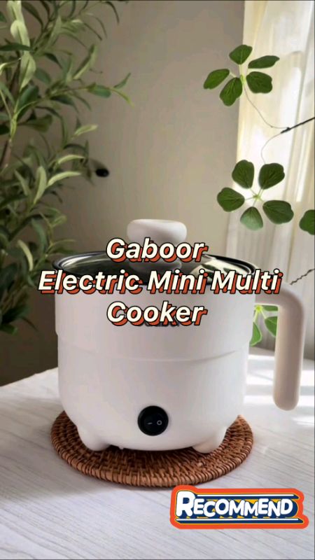Gaboor Mini Multi Cooker #FreeCoinsInShopeeVideo #HugotSaShopee #MasMuraSaShopee #ShopeePHPaydaySale #MiniRiceCooker #GaboorMultiCooker #NonStickPot