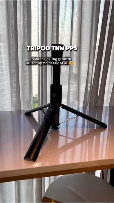 TNW PP5 selfie stick, Automatic na Sobrang daling gamitin at iset up🥰 #selfiestick #tripod #phoneholder #TNW #recommended #trending #gadgets