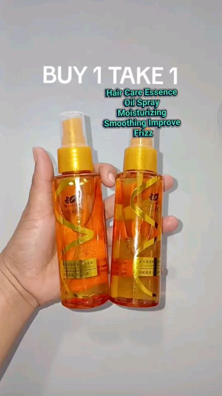 【BUY 1 TAKE 2】Hair Care Essence Oil Spray Moisturizing Smoothing Improve Frizz 100ml #MasMuraSaShopee #ShopeePHPaydaySale #HugotSaShopee #trending
