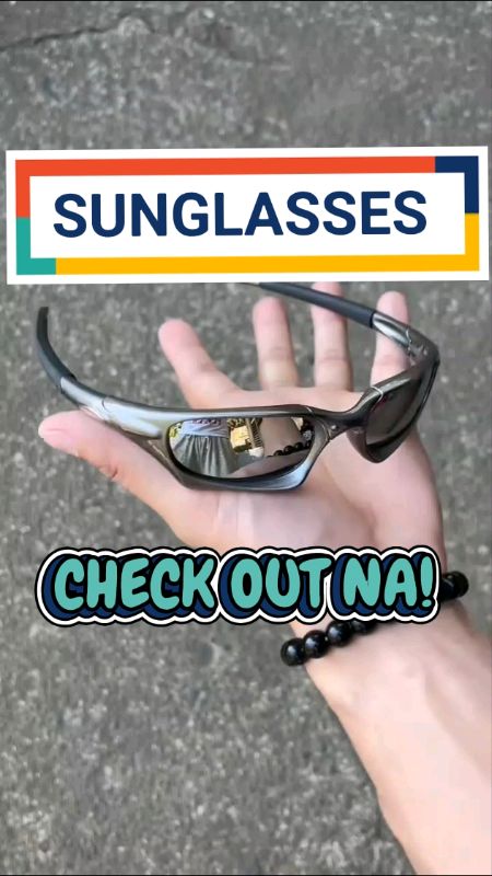 sport sunglasses UV400 #masmurakesasamall #affordable #nicequality #FreeCoinsInShopeeVideo #checkoutna #MasMuraSaShopee #sunglasses #cyclingsunglasses