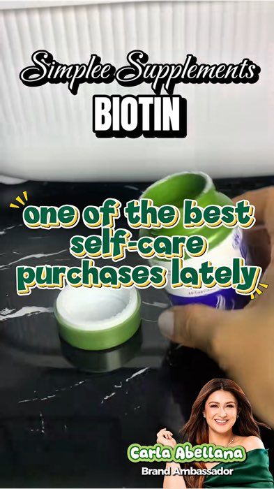 #Biotin #HairGrowth #HealthyHair #HairCarePH #GlowUpPH #SkinCarePH #NailCare #BeautySupplements #SelfCarePH #ShopeeFinds #ShopeeBudol #TikTokMadeMeBuy