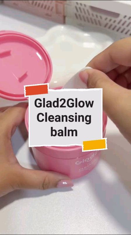 #MasMuraSaShopee GLAD2GLOW clean it all cleansing balm!!💐🫶