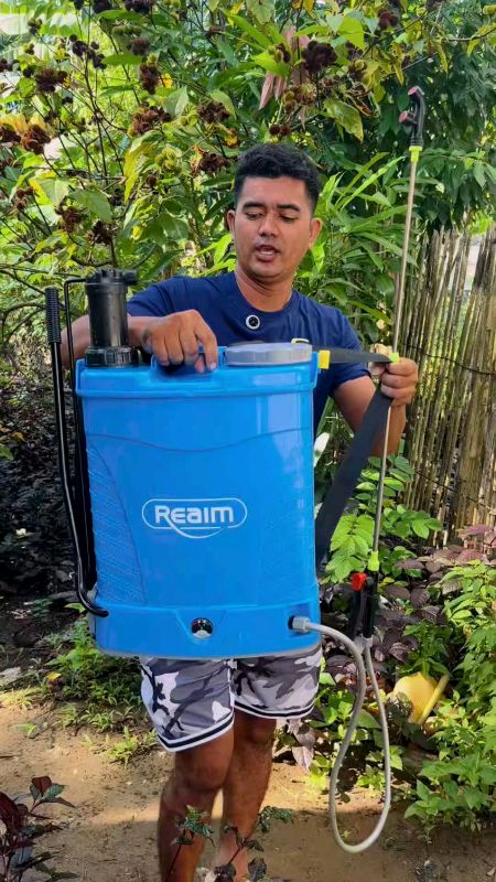REAIM 20L Knapsack Sprayer Agriculture Rechargeable Electric Sprayer #reaim#electeicsprayer#trend#viral#fyp#MasmuraSaShopee#Freecoinsinshopeevideo