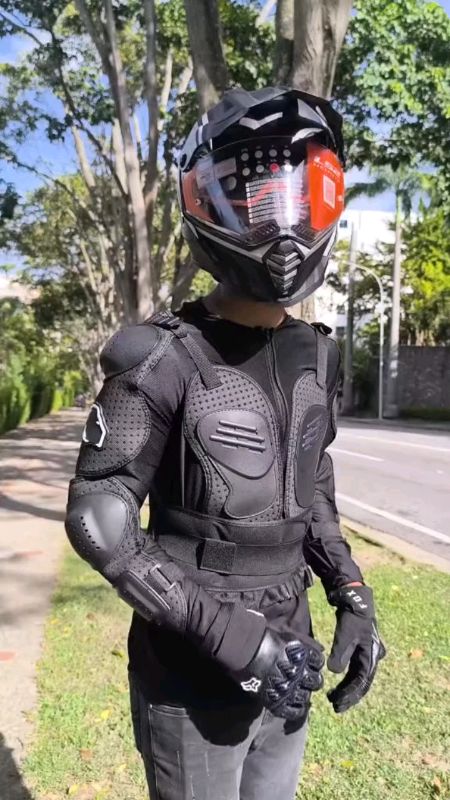 #Motorcycle Riding Professional Body Armor Jacket Vest