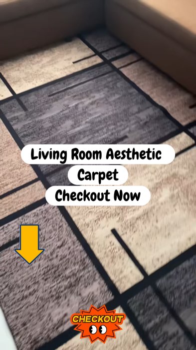 Living Room Aesthetic Carpet #Carpet #livingroomcarpet #aesthetic #nonslipcarpet #FreeCoinsSaShopeeVideo #shopeepaydaysale #shopeebudol #fyp