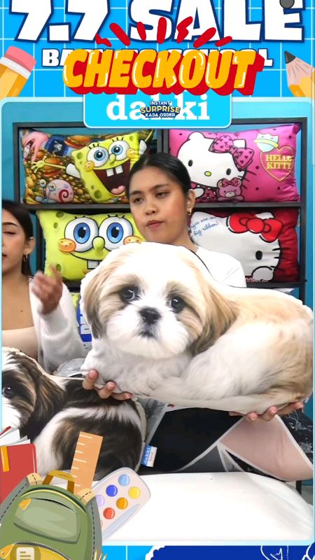 #dakki #dakkipillow #dogpillow #shihtzu #dog #masmurasashopee #freecoinsinshopeevideo #shopeepaydaysale #hugotsashopee #shopeefinds