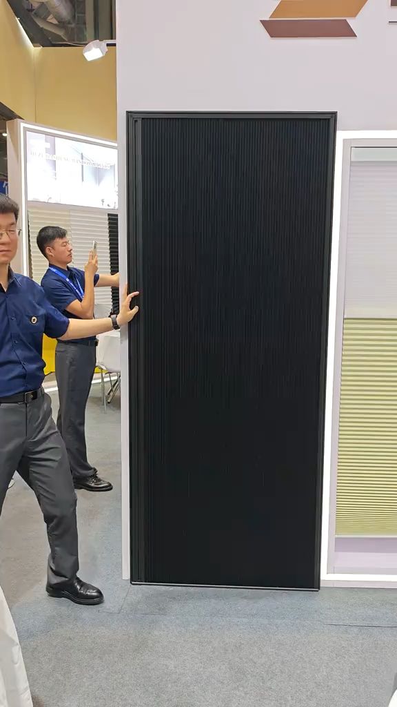 PVC Folding Door Honeycomb Accordion Sliding Door Not-Formaldehyde Easy to install Household Partiti#honeycomb #PVC #foldingdoor