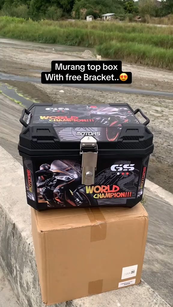 #49L #motorcycle #topbox #toolbox  #AntiSeismic  #FreeCoinInShopeeVideo #trending #MasMuraSaShopee #ThrustLine