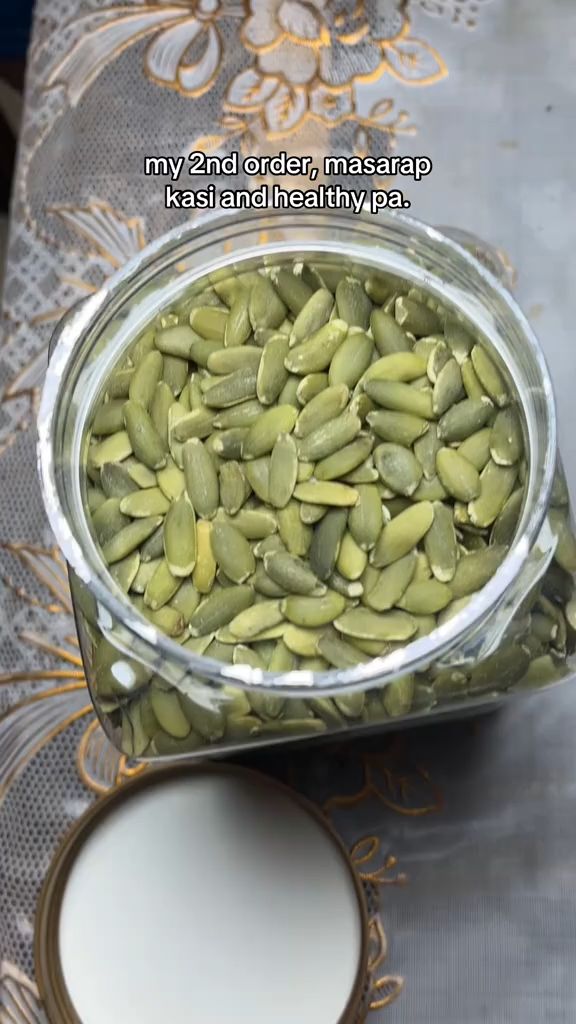 Clean and fresh, great for kids and the whole family 👨‍👩‍👧‍👦#pumkinseeds #snacks #healthysnack