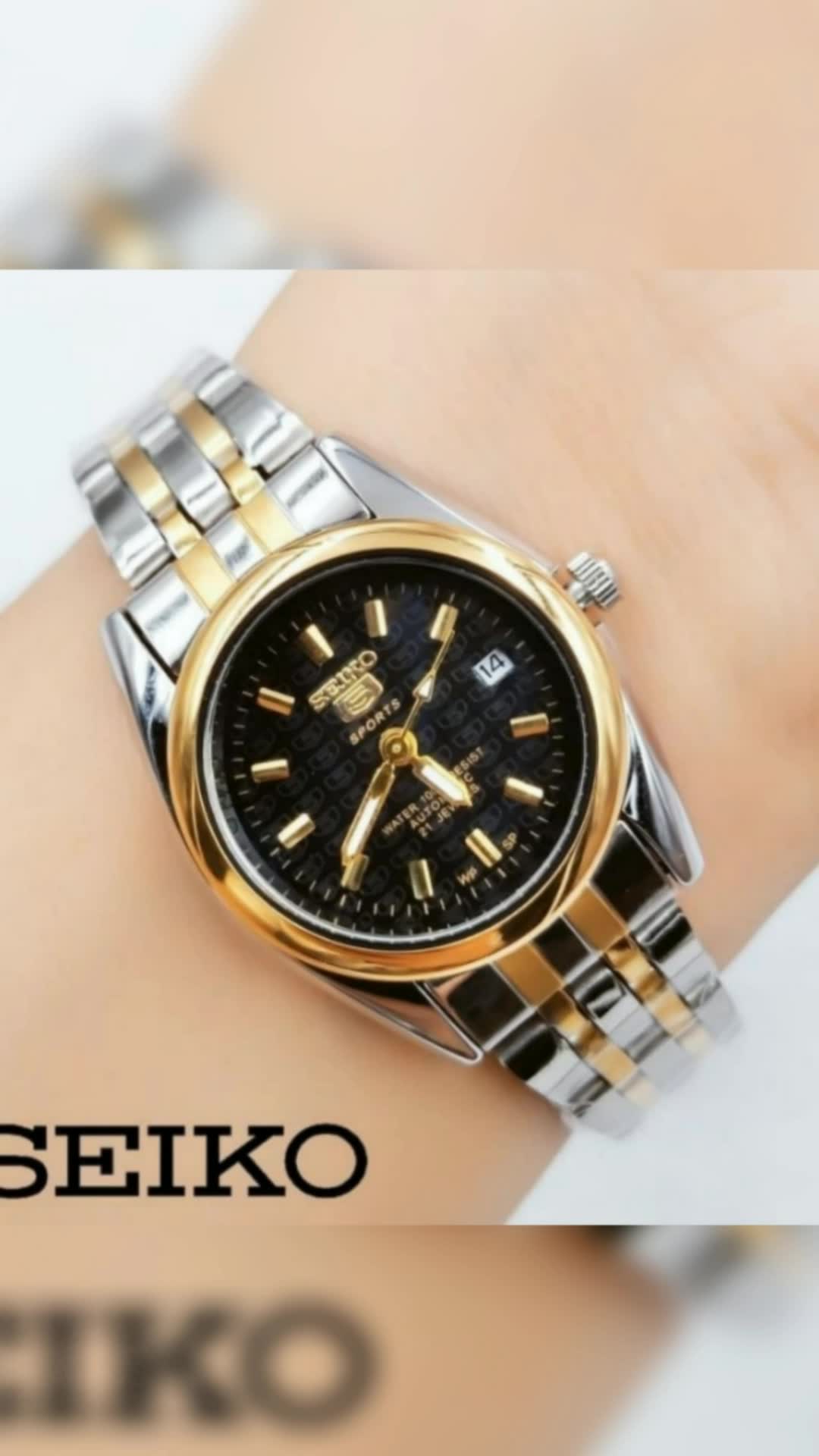#seiko #watch #automatic #stainlesssteel #women #jamtangan