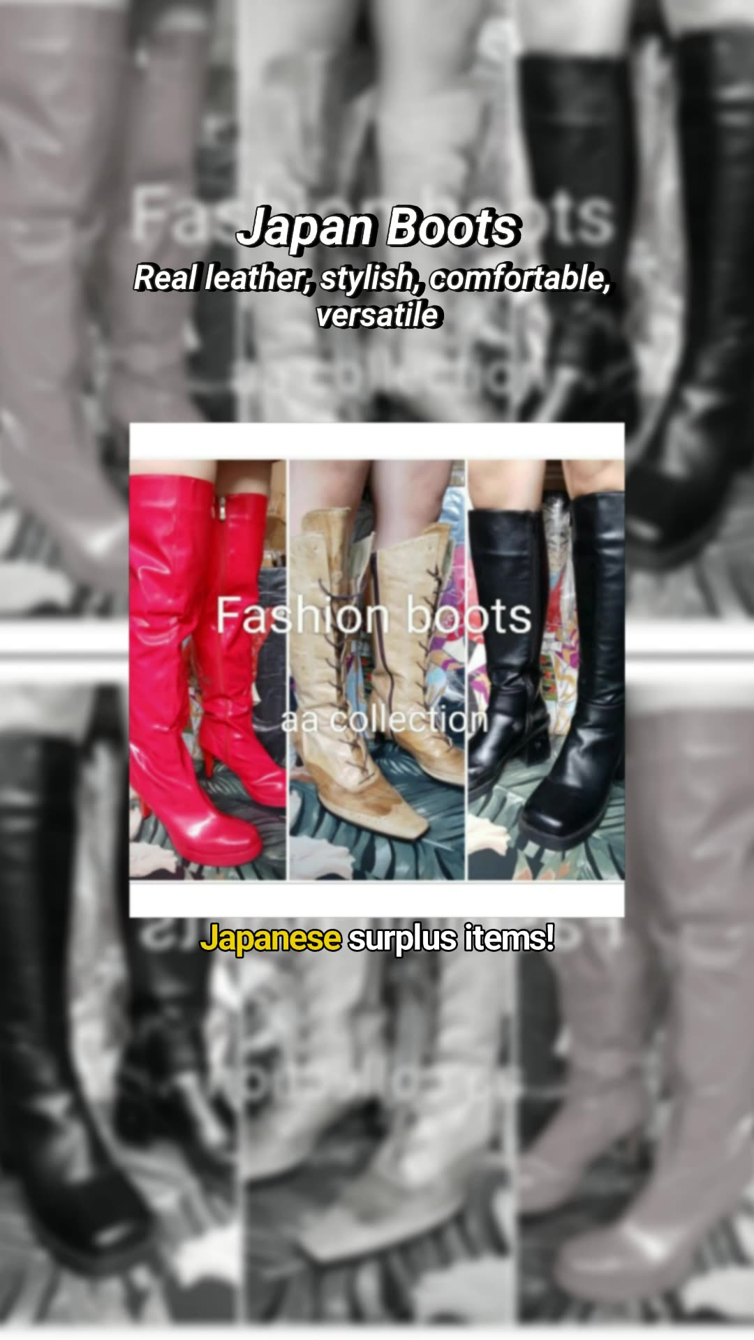 Fashion boots #boots #Fashion #shopee #fyp #MasMuraSaShopee #foryou