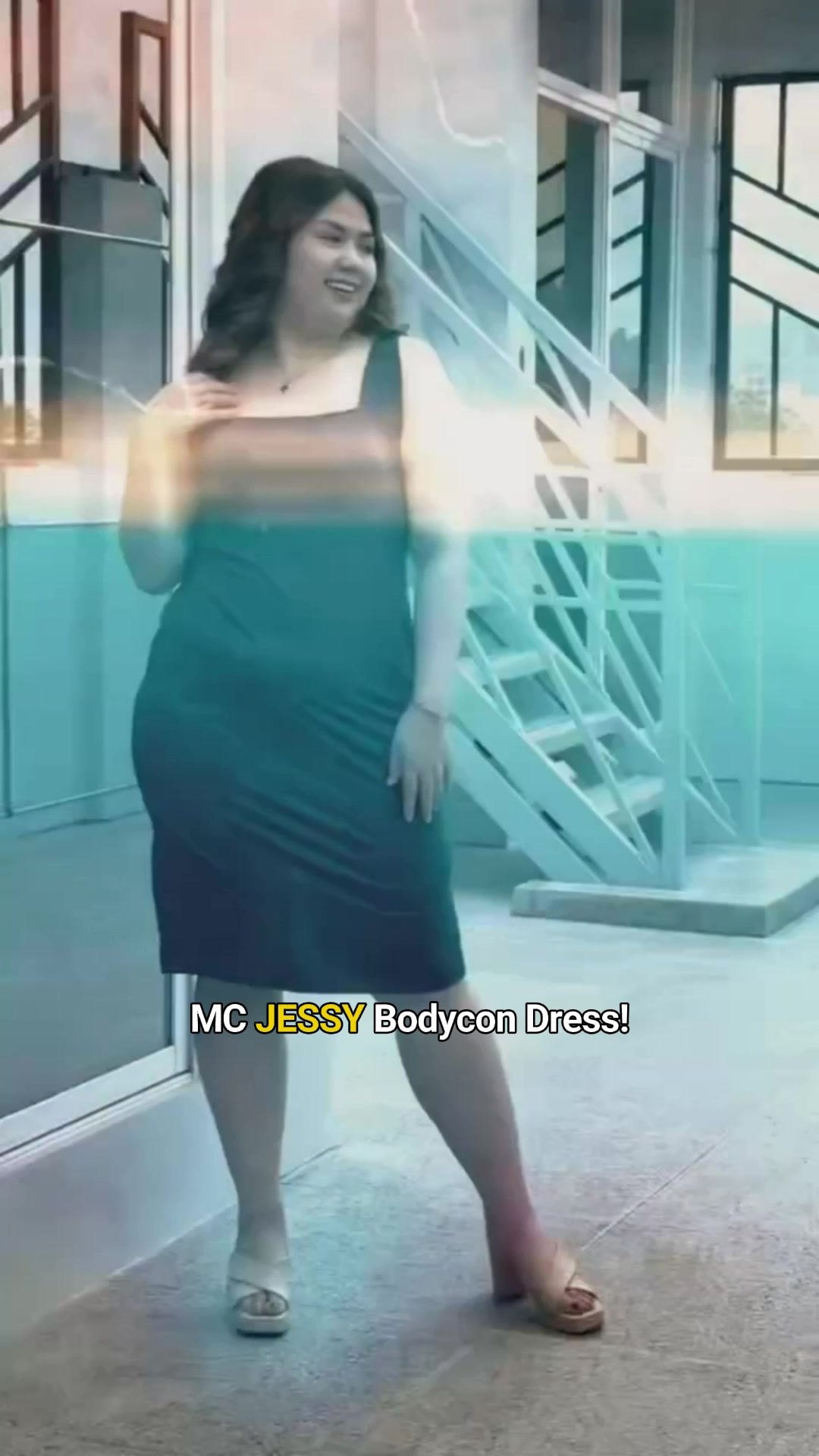 MetroChic JESSY BODYCON DRESS plus size #dress #bodycondress #plussizedress #ShopeePHPaydaySale #FreeCoinsInShopeeVideo #MasMuraSaShopee