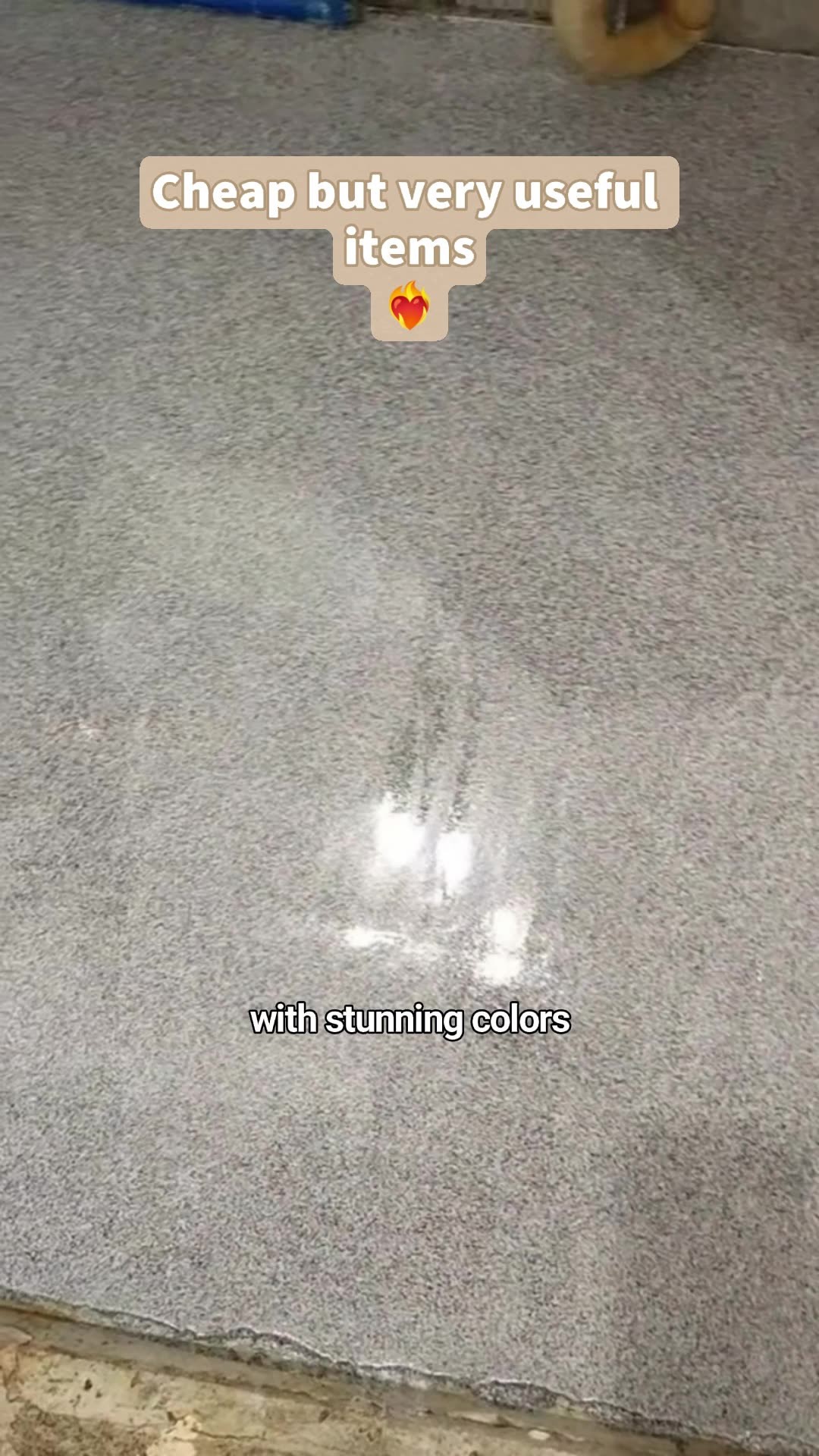 Good quality epoxy colored sand paint #epoxy #coloredsand #paint #floorpaint #MasMuraSaShopee #shopeefinds #useful #selfleveling