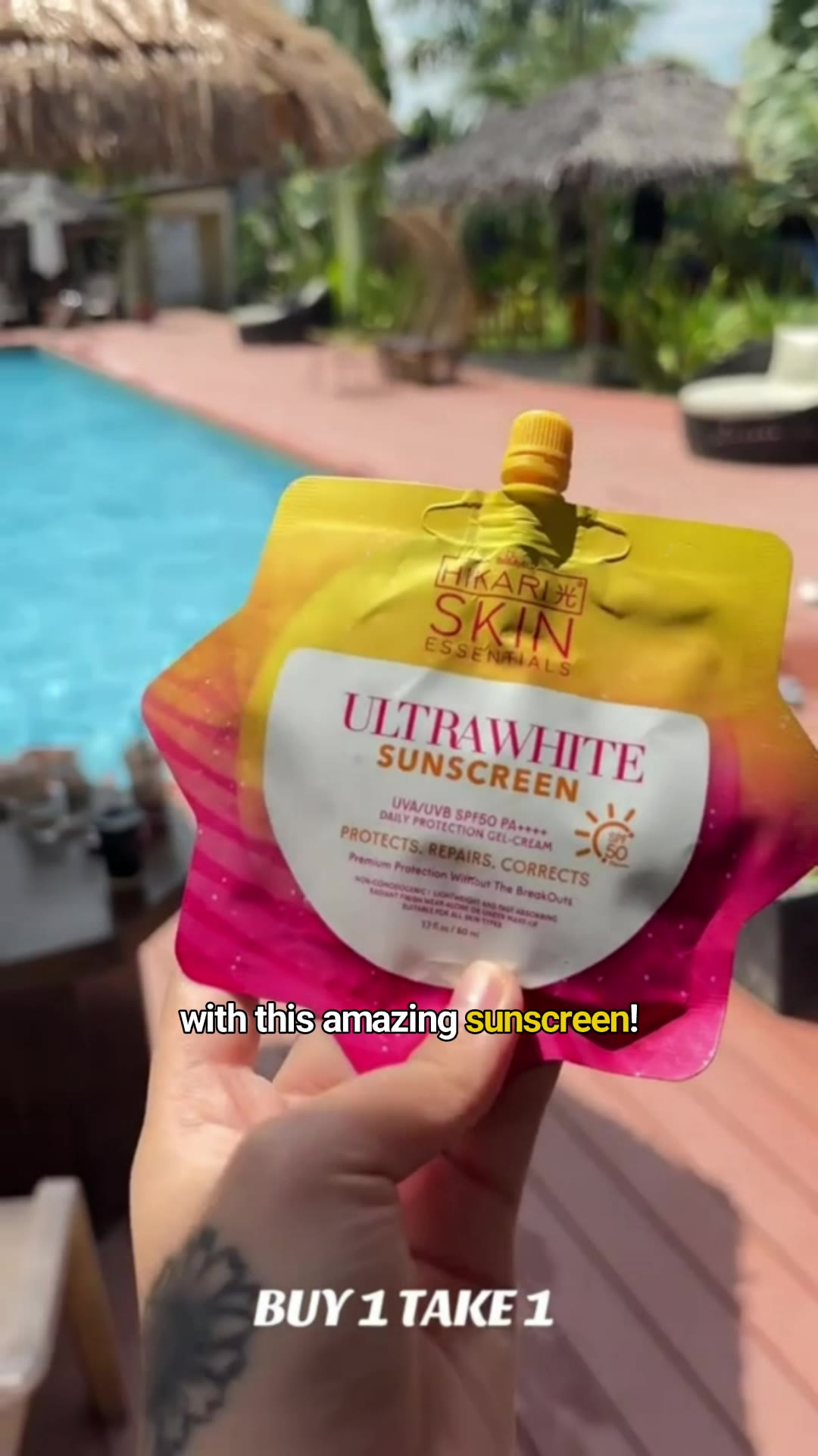 Hikari sunscreen #sunscreen #hikari #MasMuraSaShopee #FreeCoinsInShopeeVideo