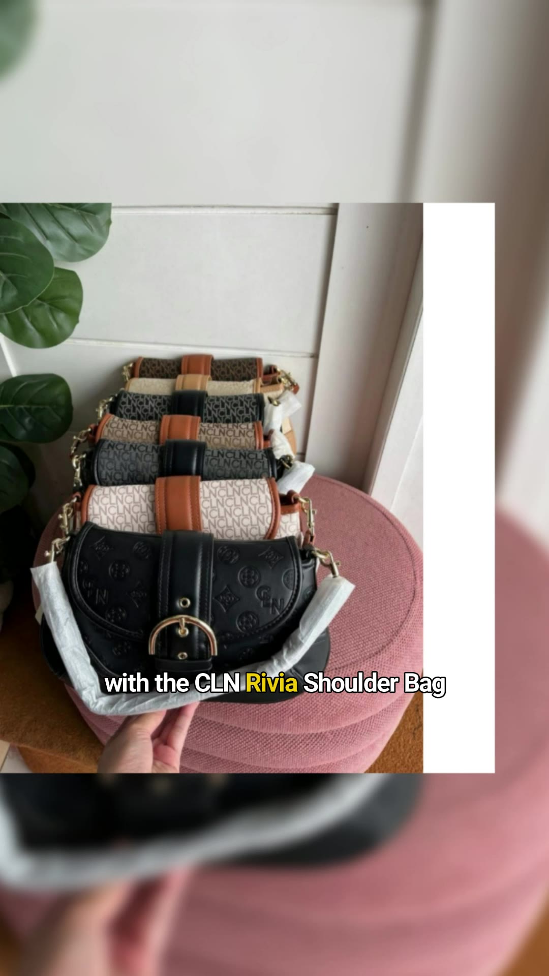 CLN Rivia Shoulder / Crossbody Bag #CLN #clnph #CLNbags #crossbodybag #shoulderbag #womensbag #FreeCoinsInShopeeVideo #MasMuraSaShopee