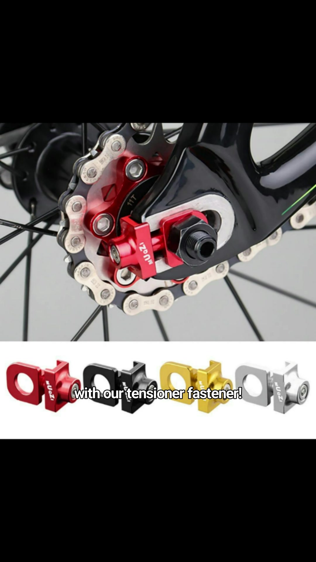 FREESI Tensioner Fastener  Aluminum Alloy Speed Bicycle Adjuster Bolt 🚲 #bicycle #bike #mechanic #repair #chaintensioner #MasMuraSaShopee #freeshipping