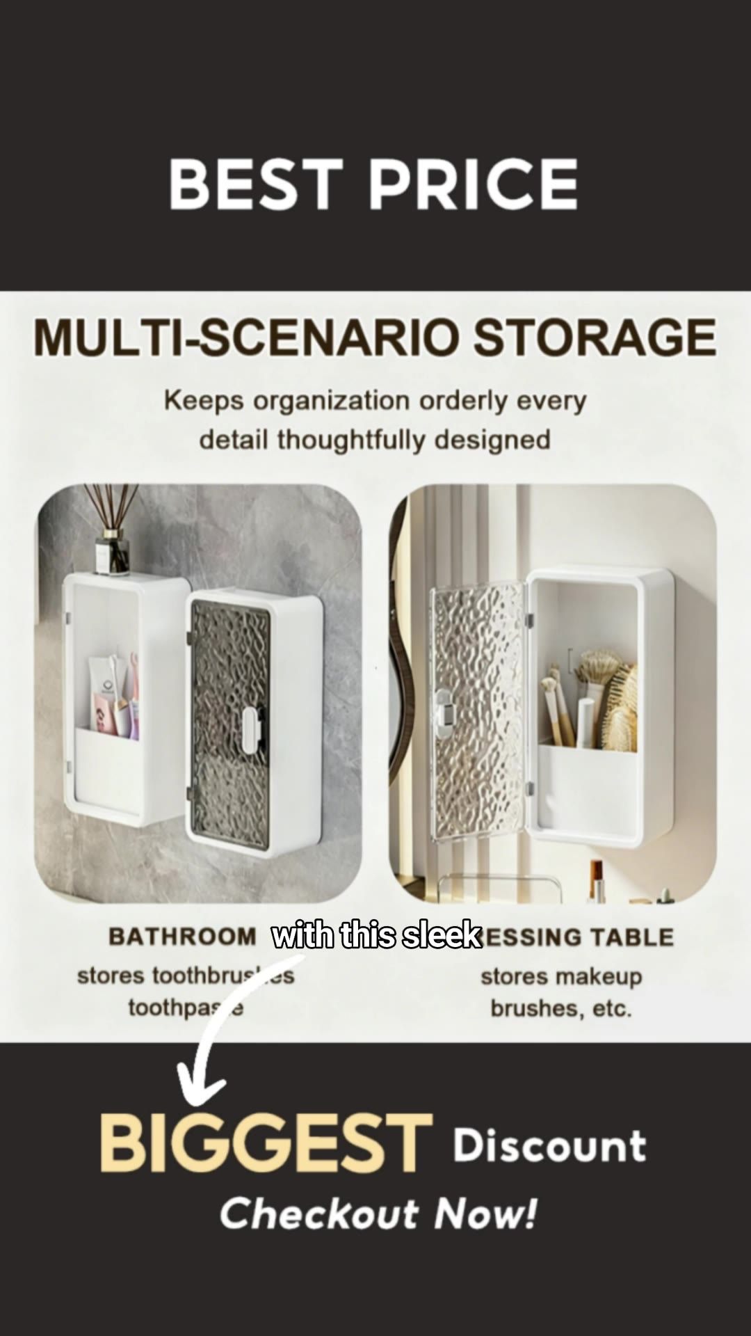Wall Mounted Storage Box 🤩 #MasMuraSaShopee #FreeCoinsInShopeeVideo #wallmountedstorage #wallbox #storagebox #household #shopeefinds #shopeeph # Bathroom