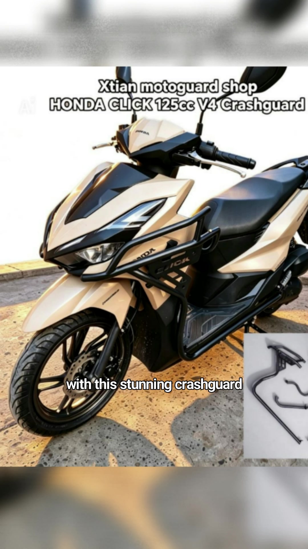 #hondaclick #crashguard #shopeeVideo #reels #shopee #fyp #trending #FreeCoinsInShopeeVideo #MasMuraSaShopee